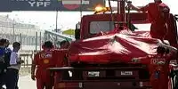 Bild zum Inhalt: Herber Rückschlag für Ferrari