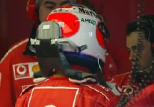 Titel-Bild zur News: Rubens Barrichello mit HANS