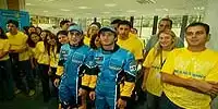 Jarno Trulli und Fernando Alonso