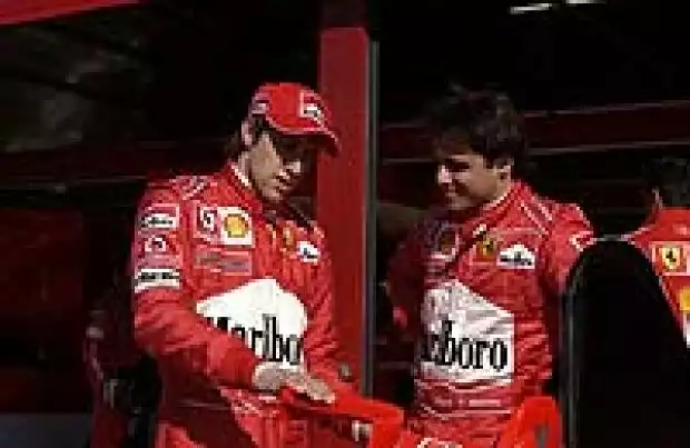 Luca Badoer und Felipe Massa Titel-Bild zur News: Luca Badoer und Felipe Massa