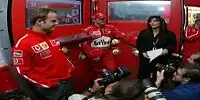 Barrichello und Schumacher