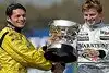 Bild zum Inhalt: Räikkönen überreichte Fisichella den Siegerpokal