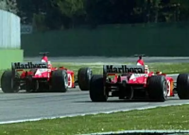 Schumacher und Barrichello Titel-Bild zur News: Schumacher und Barrichello