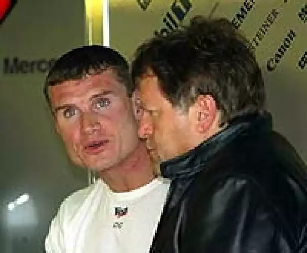 Norbert Haug und David Coulthard Titel-Bild zur News: Norbert Haug und David Coulthard