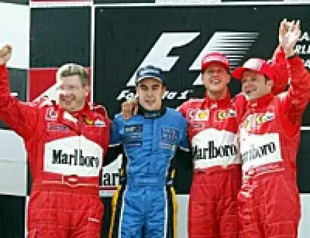 Podium in Spanien 2003 Titel-Bild zur News: Podium in Spanien 2003