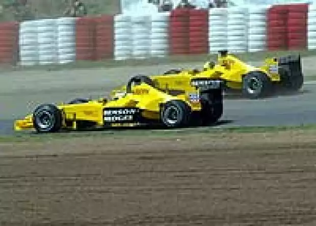 Giancarlo Fisichella und Ralph Firman Titel-Bild zur News: Giancarlo Fisichella und Ralph Firman
