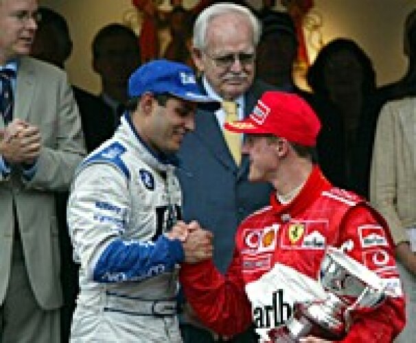 Titel-Bild zur News: Montoya und Schumacher