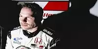 Bild zum Inhalt: Villeneuve muss Testfahrten abbrechen