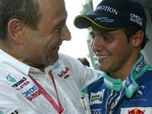 Titel-Bild zur News: Peter Sauber, Felipe Massa