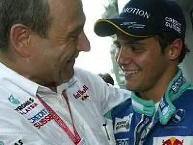 Titel-Bild zur News: Peter Sauber, Felipe Massa