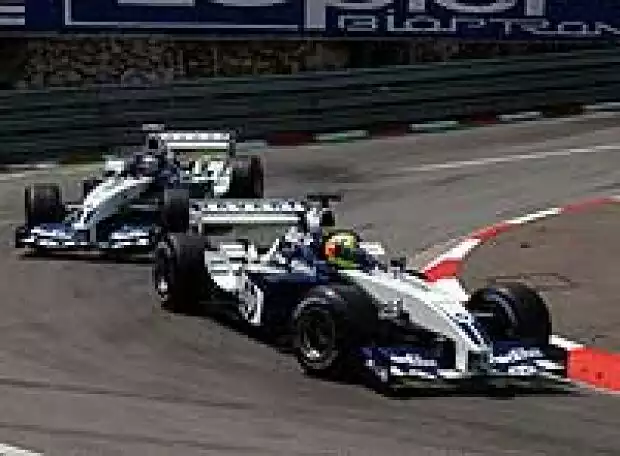 Ralf Schumacher vor Juan-Pablo Montoya Titel-Bild zur News: Ralf Schumacher vor Juan-Pablo Montoya