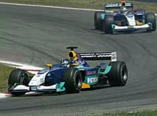 Heinz-Harald Frentzen und Nick Heidfeld Titel-Bild zur News: Heinz-Harald Frentzen und Nick Heidfeld
