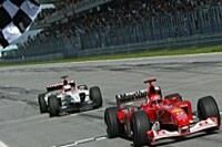 Schumacher und Button