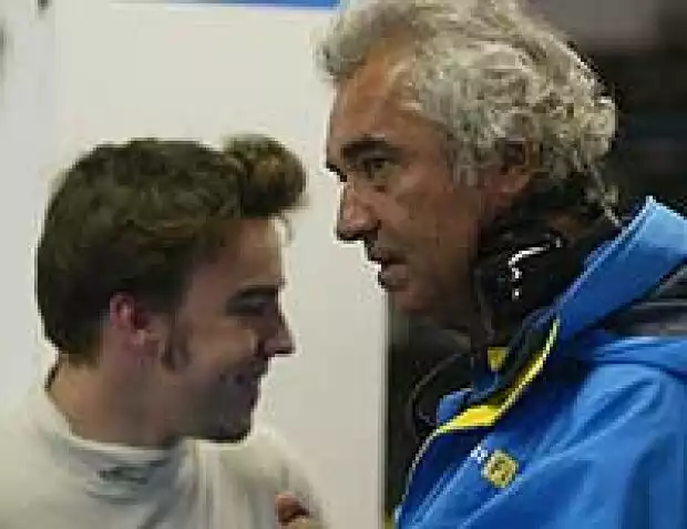 Fernando Alonso und Flavio Briatore Titel-Bild zur News: Fernando Alonso und Flavio Briatore