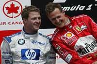 Ralf Schumacher und Michael Schumacher