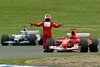 Bild zum Inhalt: Silverstone: Rubens Barrichello wieder vorne