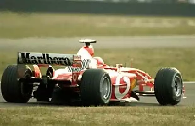 Michael Schumacher im F2003-GA Titel-Bild zur News: Michael Schumacher im F2003-GA
