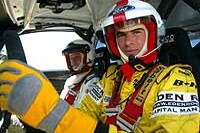 Ralph Firman und Michael Park im Ford Focus WRC