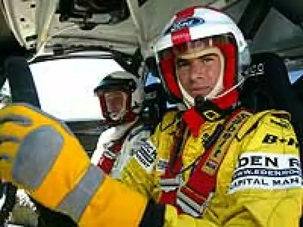 Ralph Firman und Michael Park im Ford Focus WRC Titel-Bild zur News: Ralph Firman und Michael Park im Ford Focus WRC