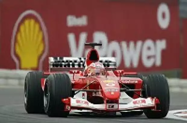 Rubens Barrichello im F2003-GA Titel-Bild zur News: Rubens Barrichello im F2003-GA