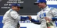 Juan-Pablo Montoya und Ralf Schumacher