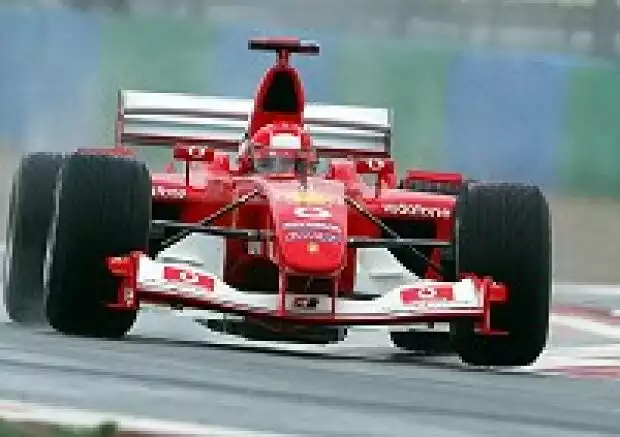 Michael Schumacher im F2003-GA Titel-Bild zur News: Michael Schumacher im F2003-GA