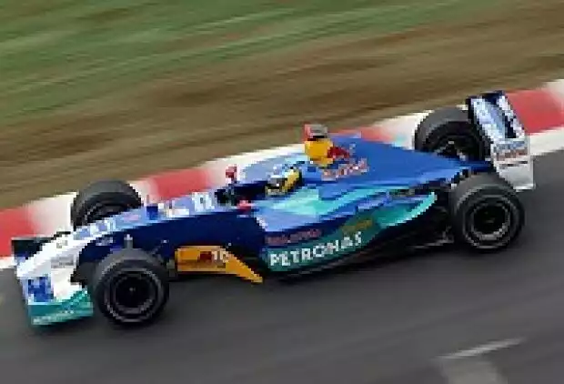 Nick Heidfeld im Sauber C22 Titel-Bild zur News: Nick Heidfeld im Sauber C22