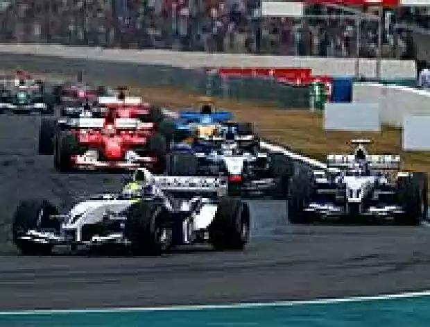 Ralf Schumacher und Juan-Pablo Montoya führen in Magny-Cours Titel-Bild zur News: Ralf Schumacher und Juan-Pablo Montoya führen in Magny-Cours