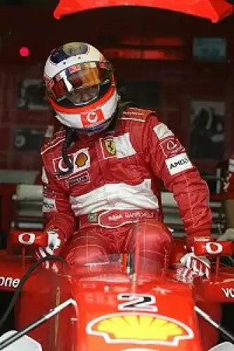 Titel-Bild zur News: Rubens Barrichello (Ferrari)