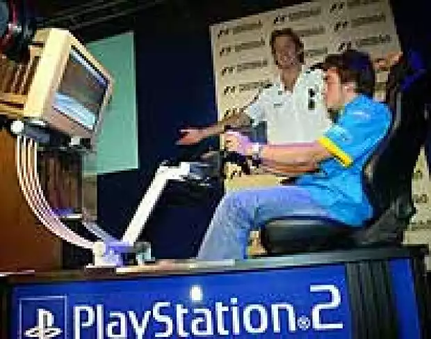Titel-Bild zur News: Fernando Alonso und Jenson Button