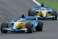 Jarno Trulli und Fernando Alonso