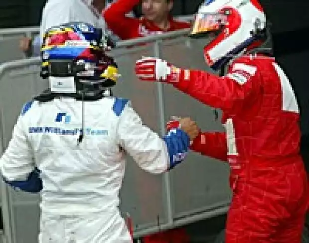 Montoya und Barrichello Titel-Bild zur News: Montoya und Barrichello