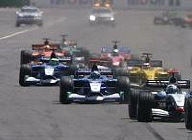 Titel-Bild zur News: Massa, Heidfeld, Coulthard