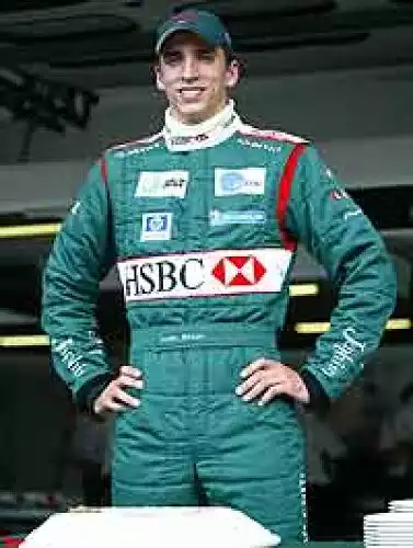 Justin Wilson feierte seinen 25. Geburtstag Titel-Bild zur News: Justin Wilson feierte seinen 25. Geburtstag