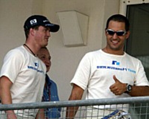 Titel-Bild zur News: Ralf Schumacher und Juan-Pablo Montoya
