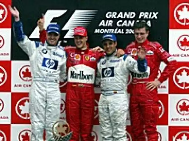 Podium in Kanada 2003 Titel-Bild zur News: Podium in Kanada 2003