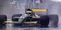 Pierluigi Martini im Minardi-Ferrari M191