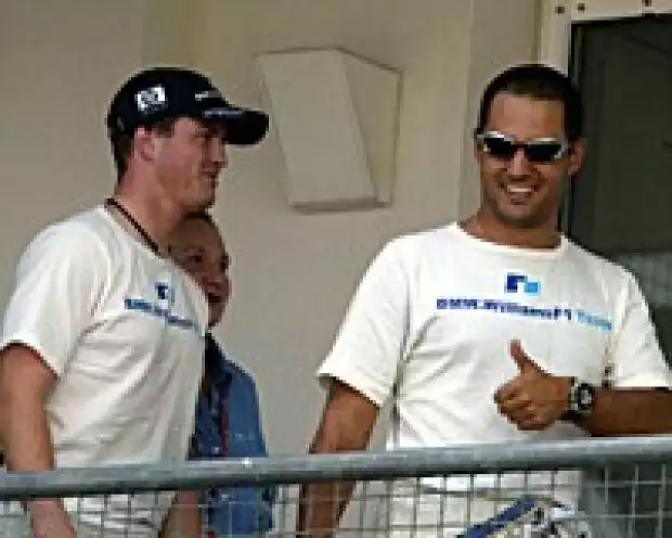 Ralf Schumacher und Juan-Pablo Montoya Titel-Bild zur News: Ralf Schumacher und Juan-Pablo Montoya