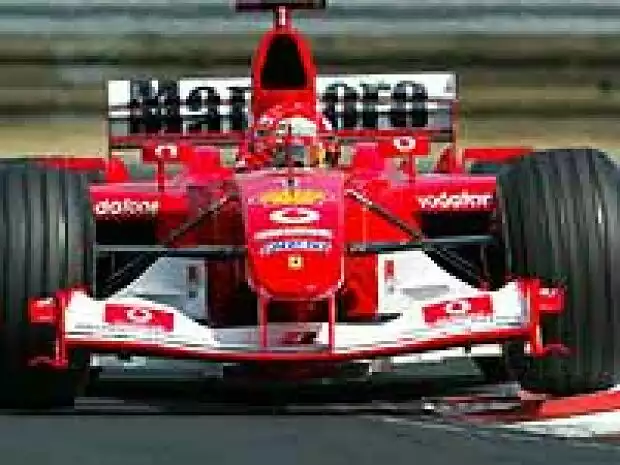Michael Schumacher (Ferrari) Titel-Bild zur News: Michael Schumacher (Ferrari)
