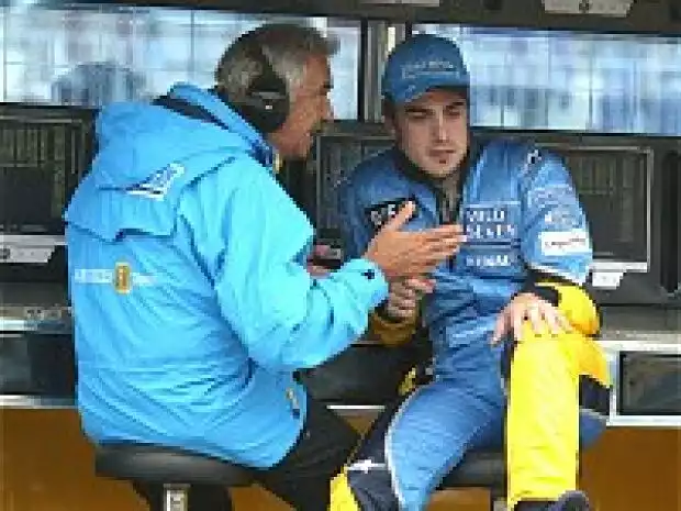 Titel-Bild zur News: Flavio Briatore und Fernando Alonso