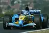 Bild zum Inhalt: Renault: Freude bei Alonso, Enttäuschung bei Trulli