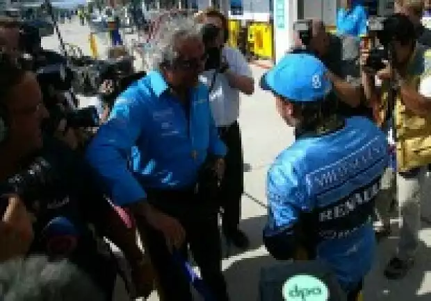 Flavio Briatore und Fernando Alonso Titel-Bild zur News: Flavio Briatore und Fernando Alonso