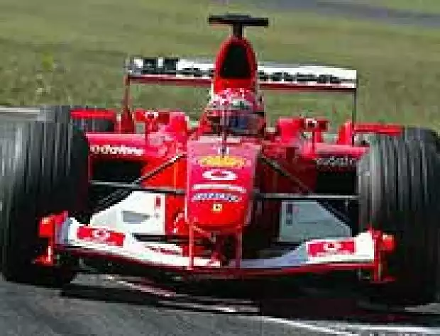 Michael Schumacher (Ferrari) Titel-Bild zur News: Michael Schumacher (Ferrari)