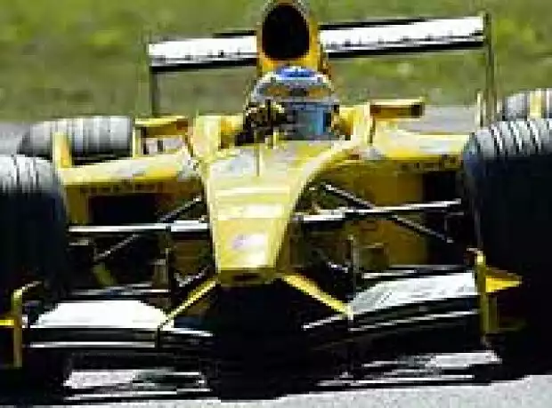 Giancarlo Fisichella (Jordan-Ford) Titel-Bild zur News: Giancarlo Fisichella (Jordan-Ford)
