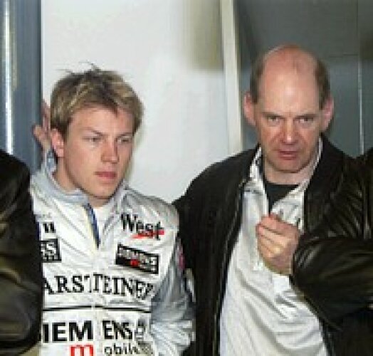 Titel-Bild zur News: Räikkönen und Newey