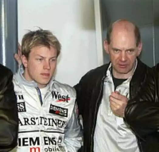 Räikkönen und Newey Titel-Bild zur News: Räikkönen und Newey