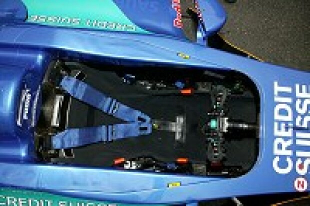 Sauber C22-Cockpit