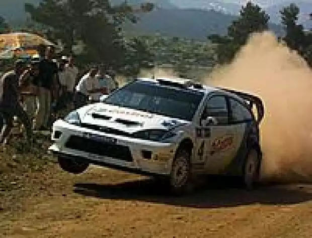 Ford Focus WRC in Griechenland Titel-Bild zur News: Ford Focus WRC in Griechenland