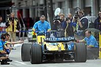 Bild zum Inhalt: Renault auch beim Indy-Test souverän