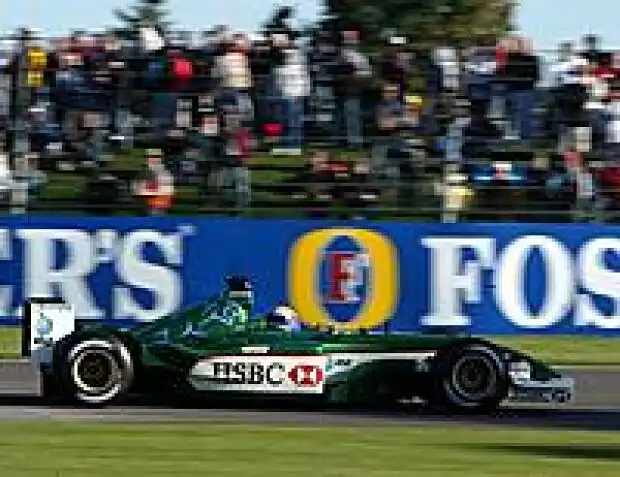 Titel-Bild zur News: Mark Webber (Jaguar-Cosworth)